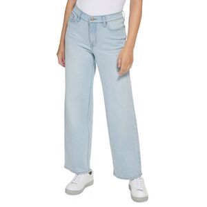 Calvin Klein Jeans Women S High Rise Wide Leg Vintage Stretch 28 Inseam